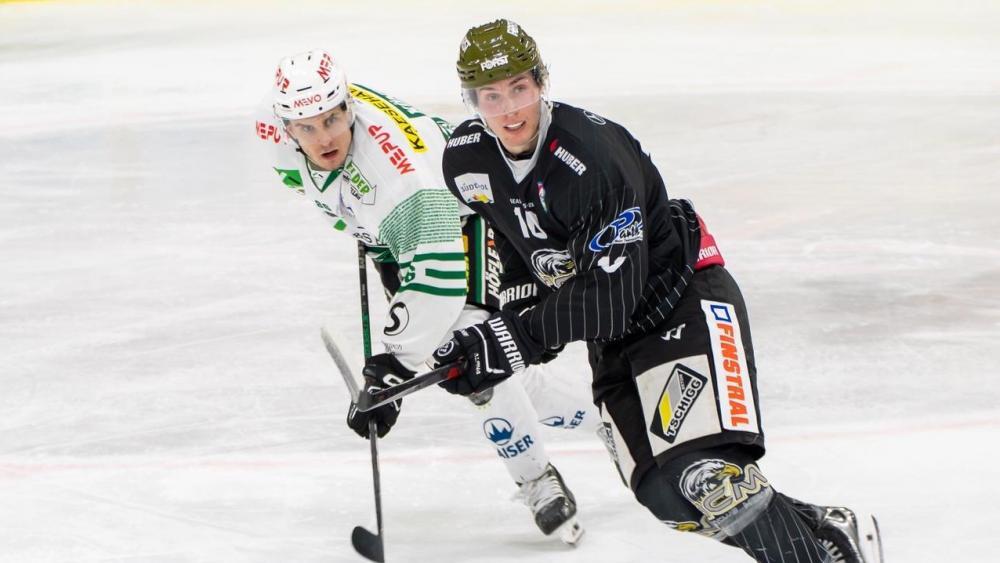 Auf Pascal Brunner (rechts) ruhen die Meraner Hoffnungen. © BK Photo