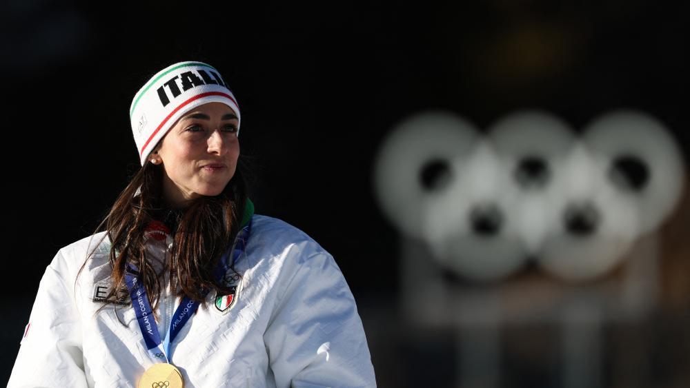 Biathlon-Superstar Lisa Vittozzi. © AFP / FRANCK FIFE