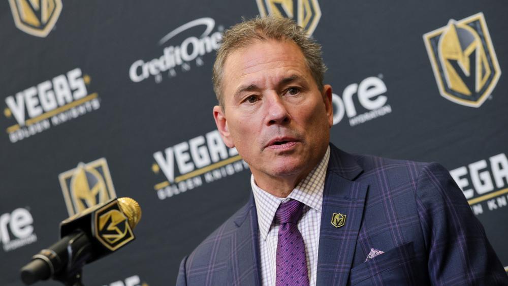 Bruce Cassidy wurde entlassen. © GETTY IMAGES NORTH AMERICA / ETHAN MILLER