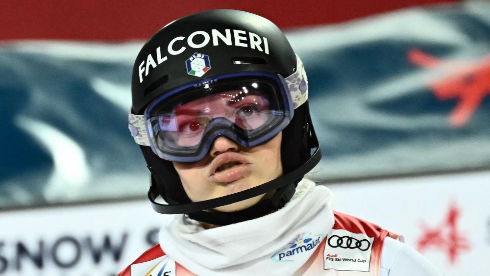 Das war nichts: Die Trentinerin Martina Peterlini ist in Aare früh ausgeschieden. © APA/afp / JOE KLAMAR