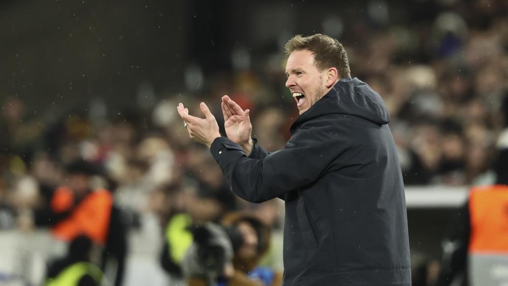 Deutschlands Bundestrainer Julian Nagelsmann. © ANSA / RONALD WITTEK