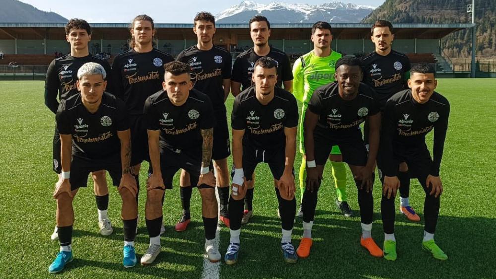 Die Fußballer von Olimpia Meran holten im Spitzenspiel einen Punkt.