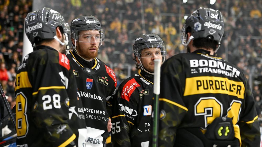 Die Pusterer Cracks kämpfen um den zweiten Halbfinalsieg. © Iwan Foppa / HC Pustertal