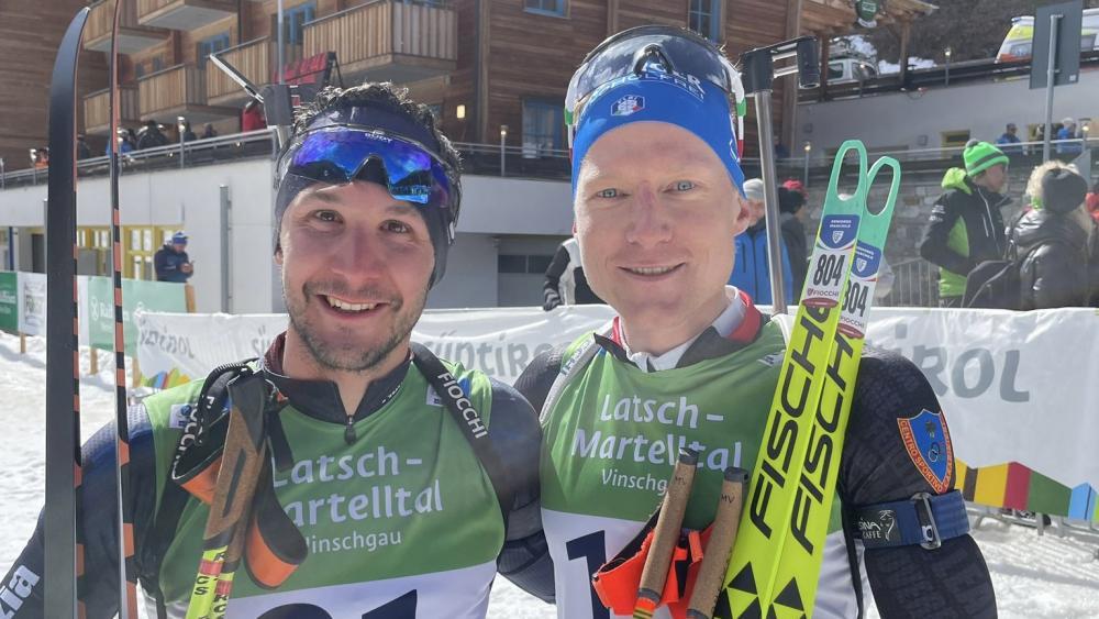 Ein langjähriger Weggefährte von Lukas Hofer (rechts) ist am Sonntag zurückgetreten. © Fondo Italia