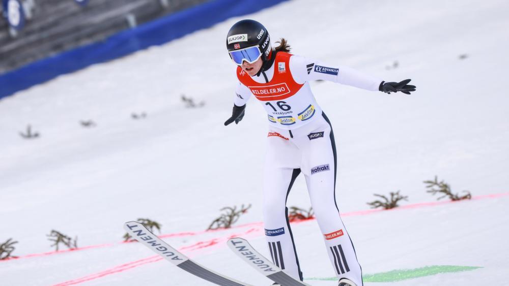 Eirin Maria Kvandal hat am Sonntag gewonnen. © ANSA / Trond R Teigen