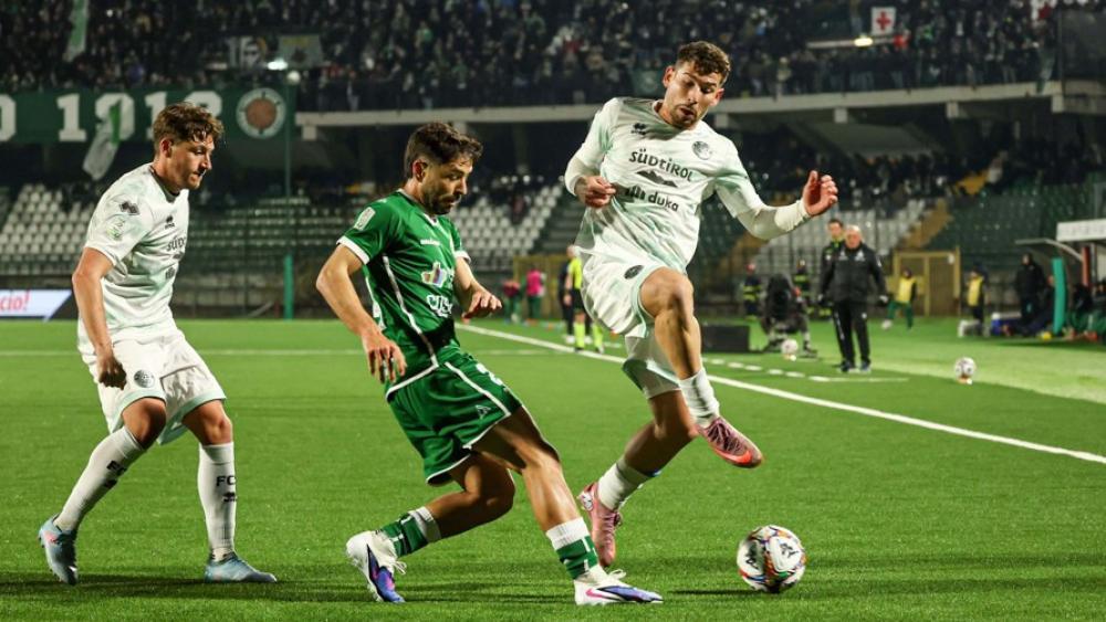 Federico Davi (rechts) ist derzeit beim FCS gesetzt. © FC Südtirol