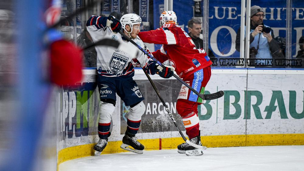 Fehervar steht im Playoff-Halbfinale der ICE Hockey League. © Vörös Dávid