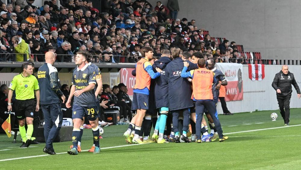 Frosinone jubelte im Drusus-Stadion. © Alle Fotos: DLife/Luca Ognibene