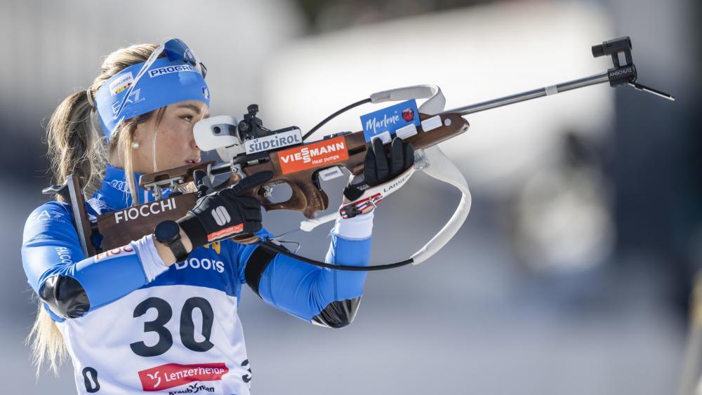 Hannah Auchentaller verbuchte ihr bestes Saisonergebnis. © ANSA / GIAN EHRENZELLER