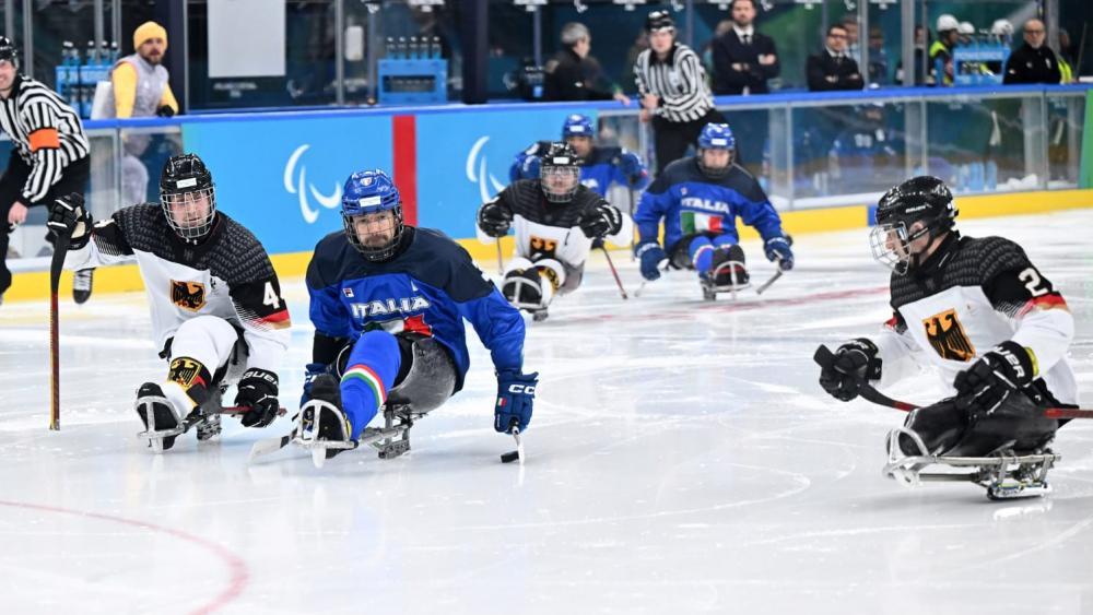 Italien bezwang Deutschland mit 5:2. © Masi GMT CIP