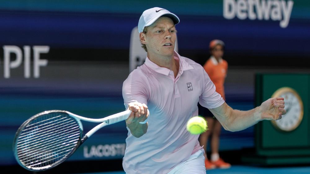 Jannik Sinner steht in der nächsten Runde von Miami. © ANSA / CRISTOBAL HERRERA-ULASHKEVICH