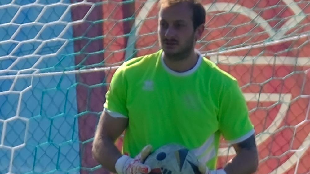 Ließ sich nicht bezwingen: Aldein-Tormann Manuel Santa. M. Dorn