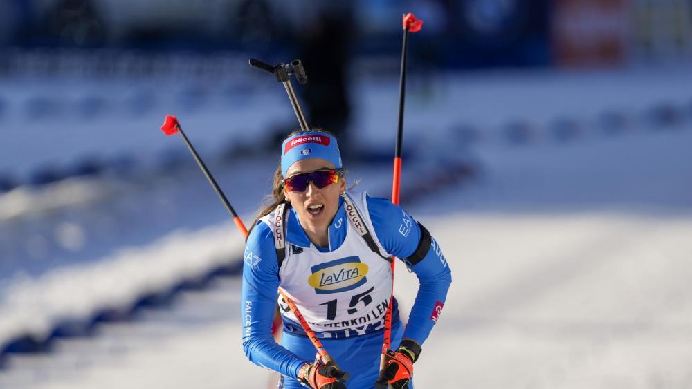 Lisa Vittozzi triumphierte bei der Italienmeisterschaft. © ANSA / Heiko Junge