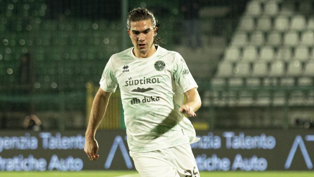 Marco Frigerio musste auf der rechten Außenbahn aushelfen.