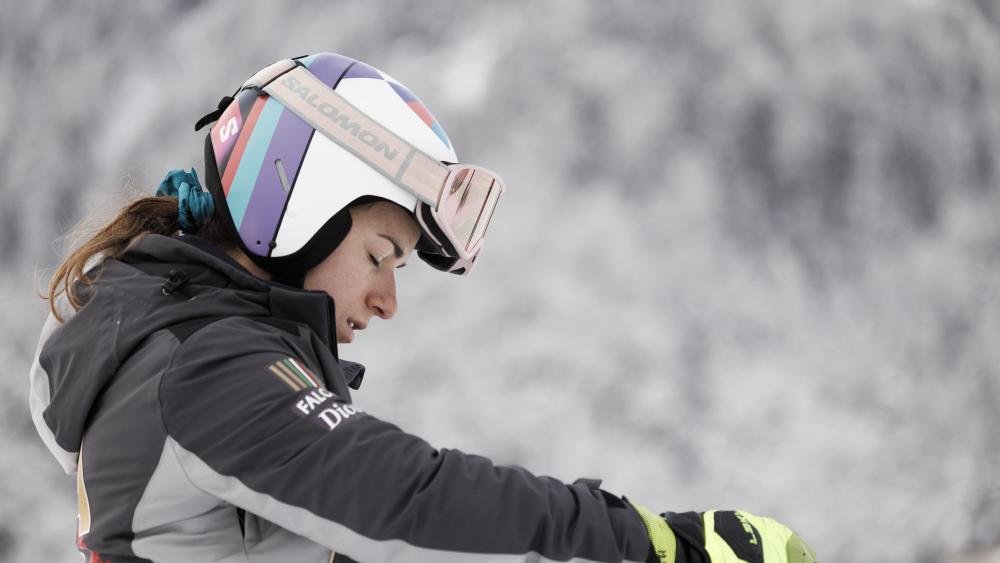 Marta Bassino meldete sich zurück.