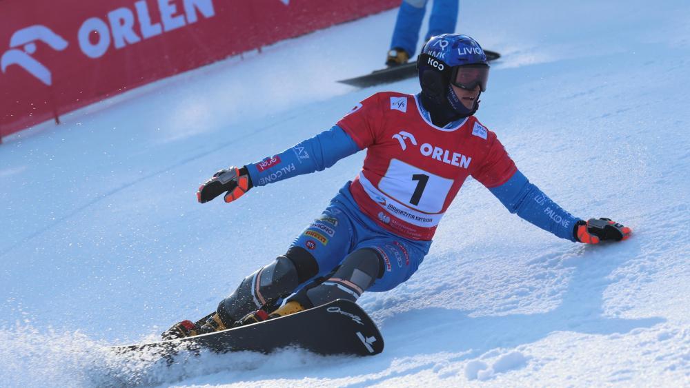 Maurizio Bormolini durfte in Krynica zum zweiten Mal jubeln. © ANSA / Grzegorz Momot