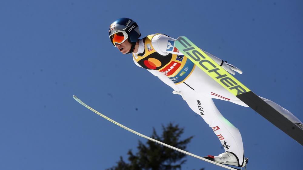 Österreich hat das letzte Skifliegen der Saison gewonnen. © ANSA / ANTONIO BAT