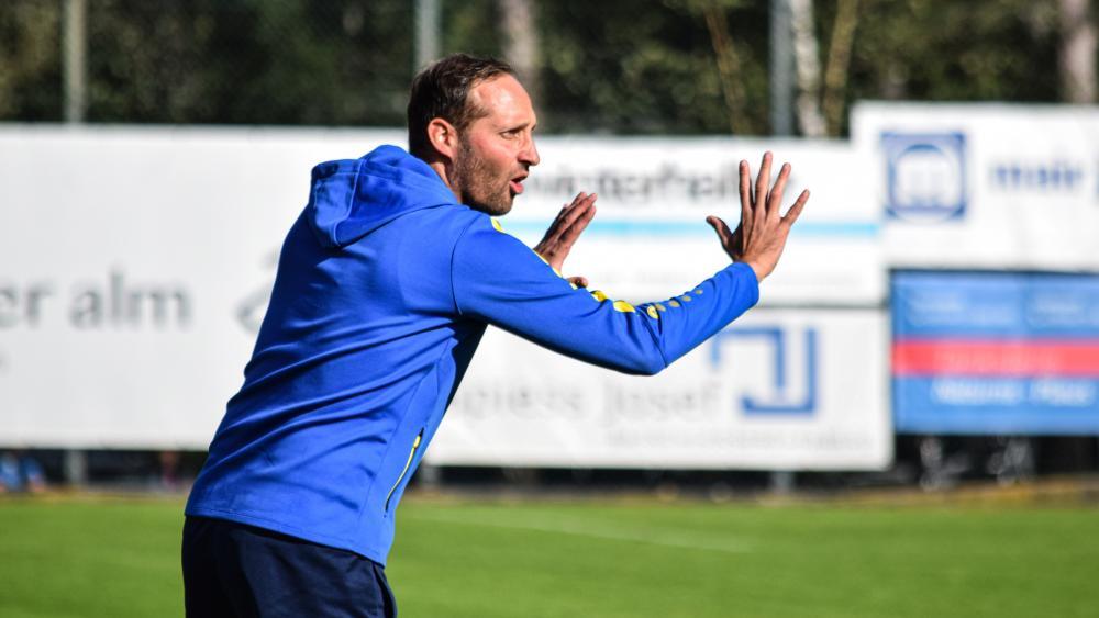 Patrick Fliri, Trainer des SSV Naturns, steht vor seinem Abschied. © Sarah Mitterer