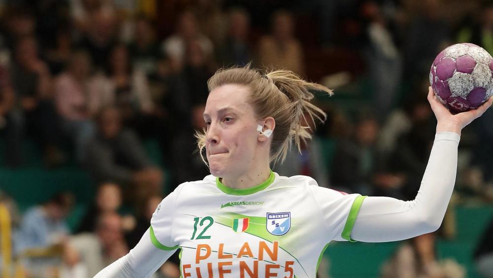 Sarah Hilber drehte mit Brixen das Spiel. © Reinhold Eheim