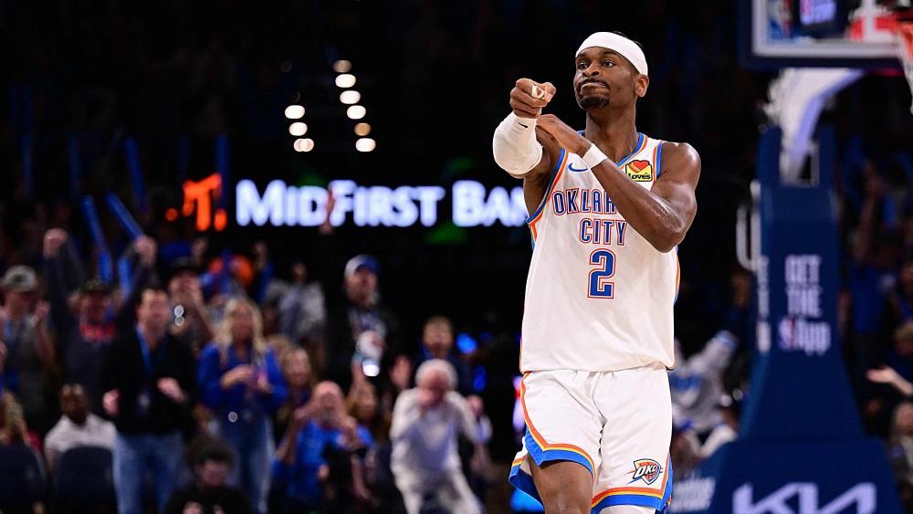 Shai Gilgeous-Alexander ist in einer überragenden Verfassung. © APA / JOSHUA GATELEY