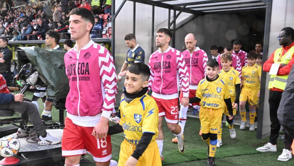 Simone Tronchin, Federico Davi und Andrea Masiello (von vorne) müssen mit dem FCS noch zittern.