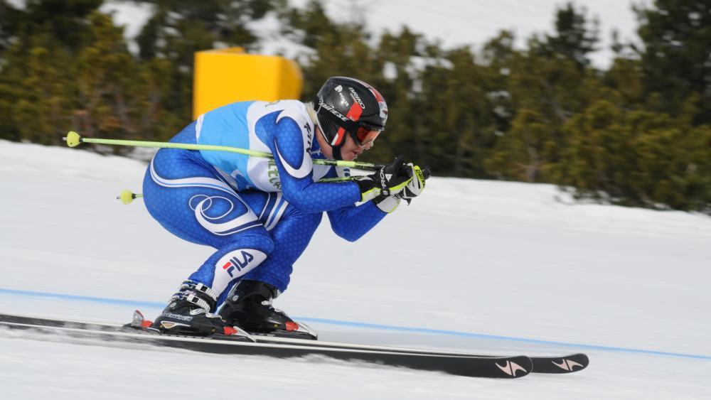 Am Samstag ging die 2horn-Abfahrt über die Bühne. Im Bild die Siegerin Marion Weissensteiner. © 2horn