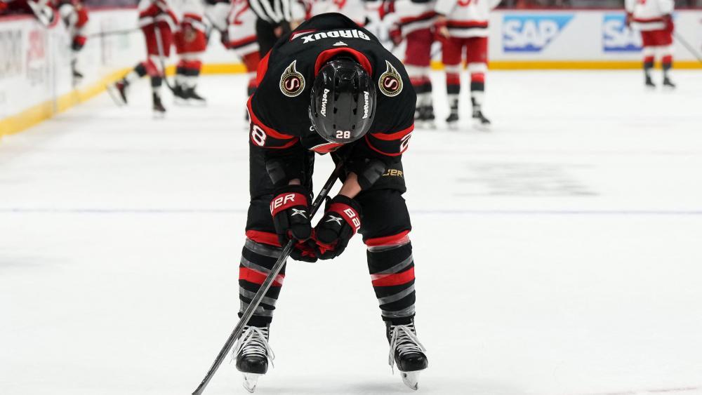 Claude Giroux und die Senators müssen einen Sweep hinnehmen. © APA / TIM AUSTEN/FREESTYLE PHOTO