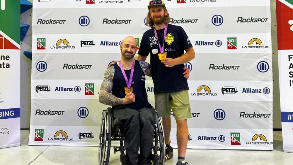 David Kammerer (l.) und Florian Mutschlechner überzeugten in Mailand.