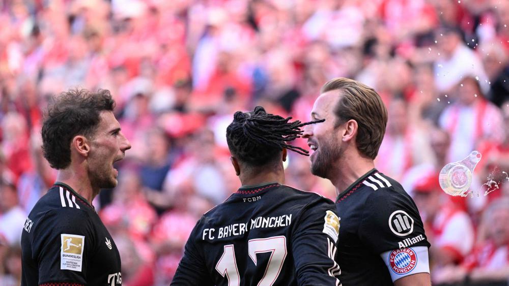 Der FC Bayern feierte einen spektakulären Sieg. © APA/afp / KIRILL KUDRYAVTSEV