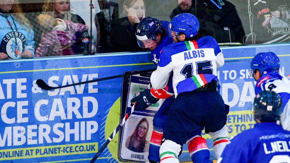 Die Azzurri bewiesen gegen  Großbritannien Moral. © Press Team Italia Hockey