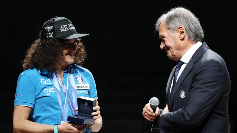 Federica Brignone wurde als Wintersportlerin des Jahres ausgezeichnet. © Pentaphoto