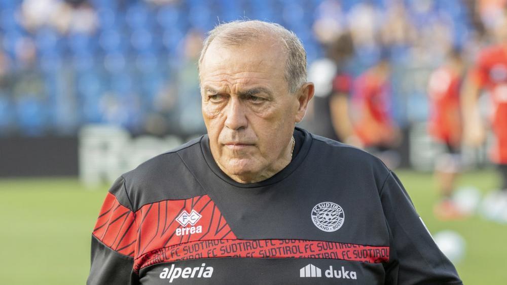 Finstere Mine: FCS-Trainer Fabrizio Castori hat mit seinem Team die höchste Niederlage der Vereinsgeschichte kassiert. © FCS / A. Giacomelli