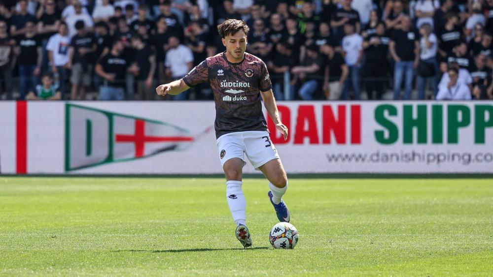 Frederic Veseli, Verteidiger des FC Südtirol. © FCS