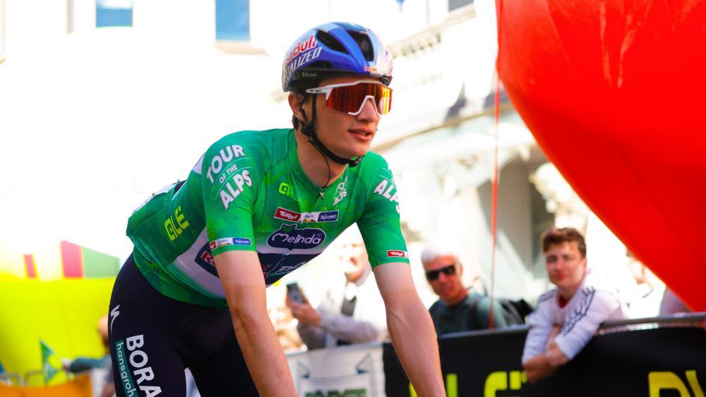 Giulio Pellizzari siegte erneut auf Südtiroler Boden. © Tour of the Alps