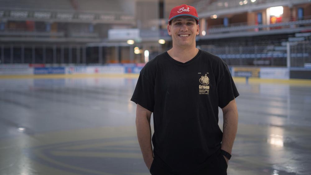 In der Sparkasse Arena daheim: Stürmer Matt Bradley. © det