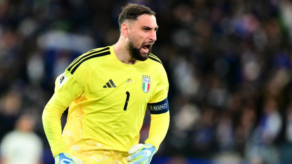 Italien-Goalie Gigi Donnarumma. © AFP / STEFANO RELLANDINI