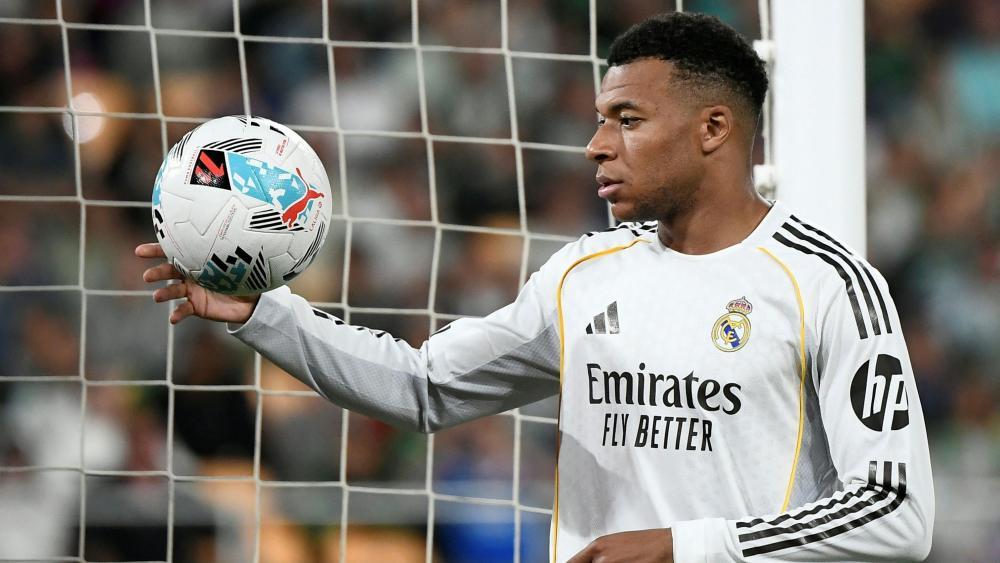 Kylian Mbappé & Co. ließen wieder Punkte liegen. © APA/afp / CRISTINA QUICLER