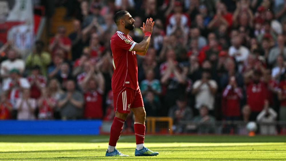 Letzter Auftritt? Mohamed Salah musste am Samstag verletzt raus. © APA/afp / PAUL ELLIS