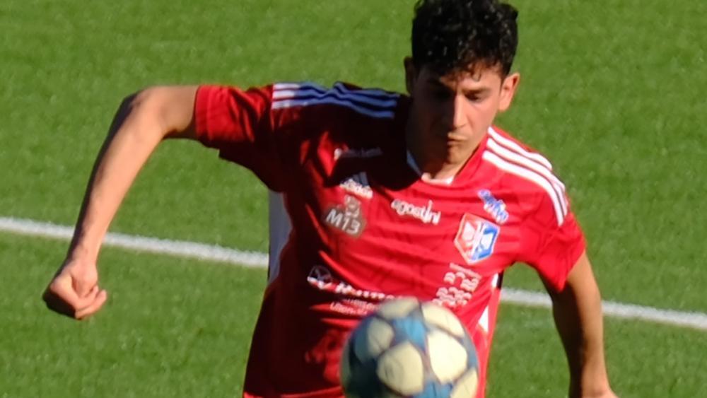 Liegt mit Ulten auf Platz zwei: Abwehrspieler Luis Gruber. M. Dorn