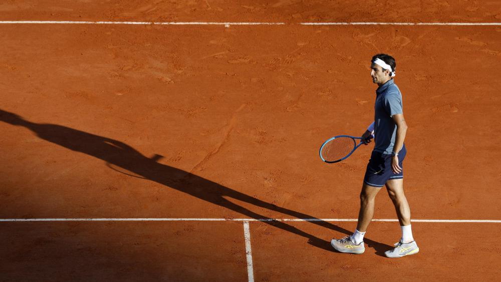 Lorenzo Musetti ist in Monte Carlo bereits ausgeschieden. © ANSA / SEBASTIEN NOGIER