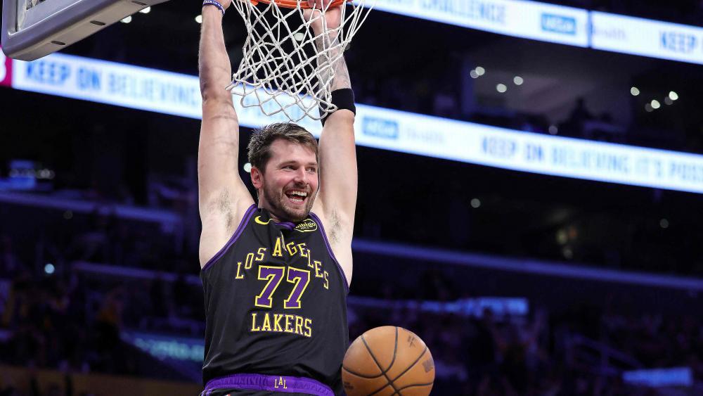 Luka Doncic war mir 42 Punkten der überragende Akteur. © APA / RONALD MARTINEZ