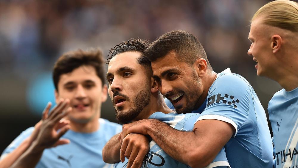 ManCity bezwang Arsenal im Topspiel. © ANSA / PETER POWELL