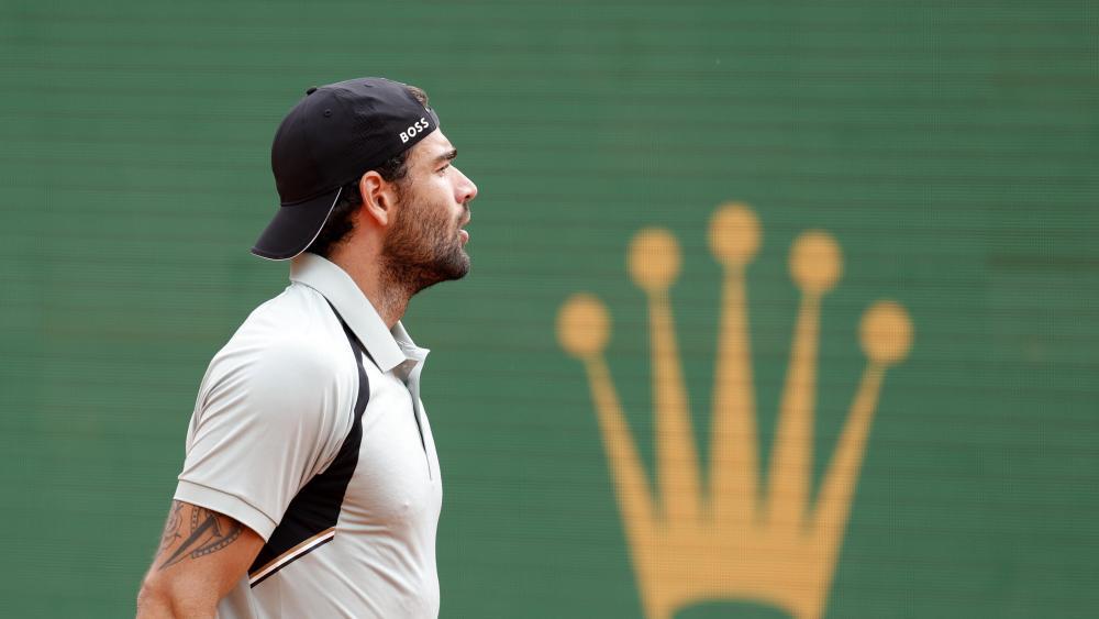 Matteo Berrettini scheiterte im Achtelfinale von Monte Carlo. © ANSA / SEBASTIEN NOGIER