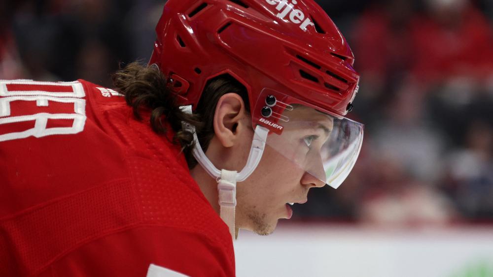 Moritz Seider trumpft in der NHL auf. © GETTY IMAGES NORTH AMERICA / GREGORY SHAMUS