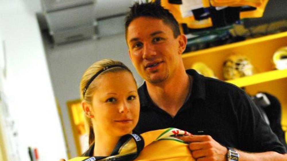 Nate DiCasmirro und Sabrina Stubner. © kp