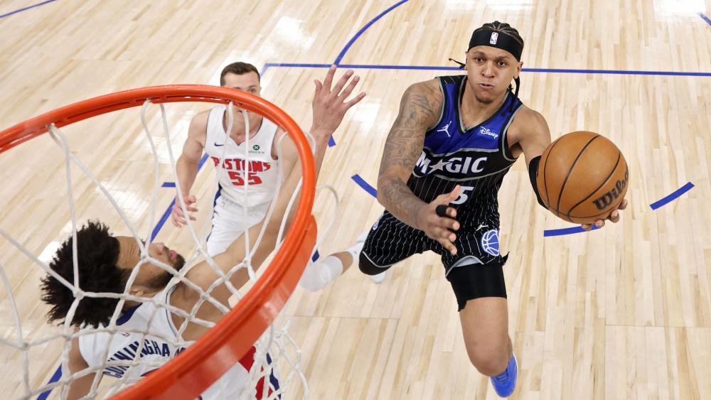 Paolo Banchero  spielte stark, seine Magic verloren aber trotzdem. © APA / GREGORY SHAMUS