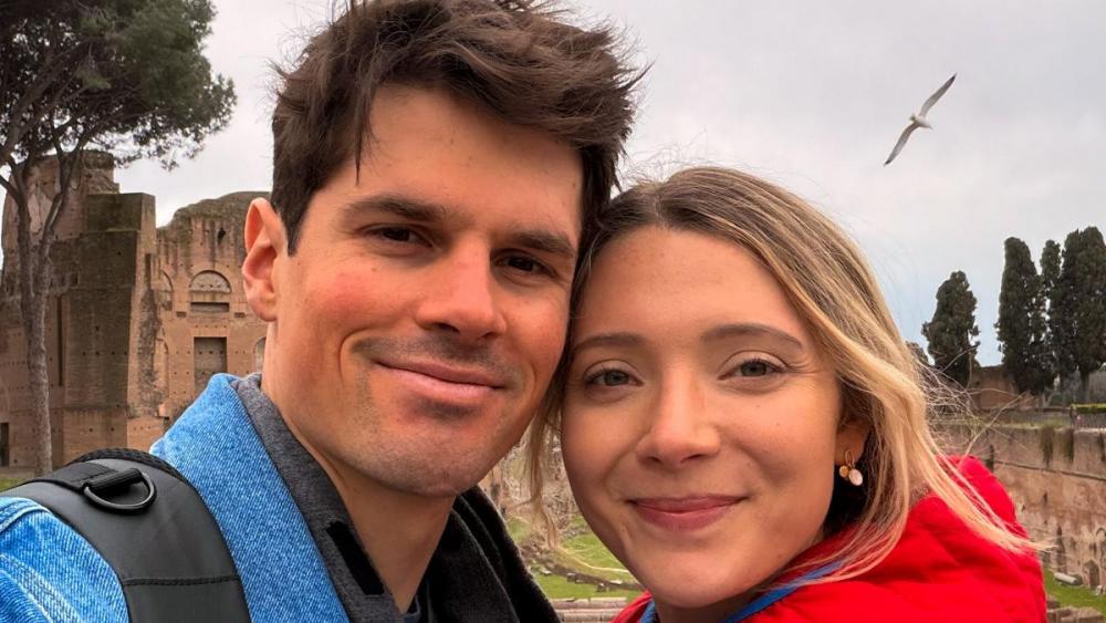 Samuel Costa mit seiner Ehefrau und allergrößten Unterstützerin Amanda.