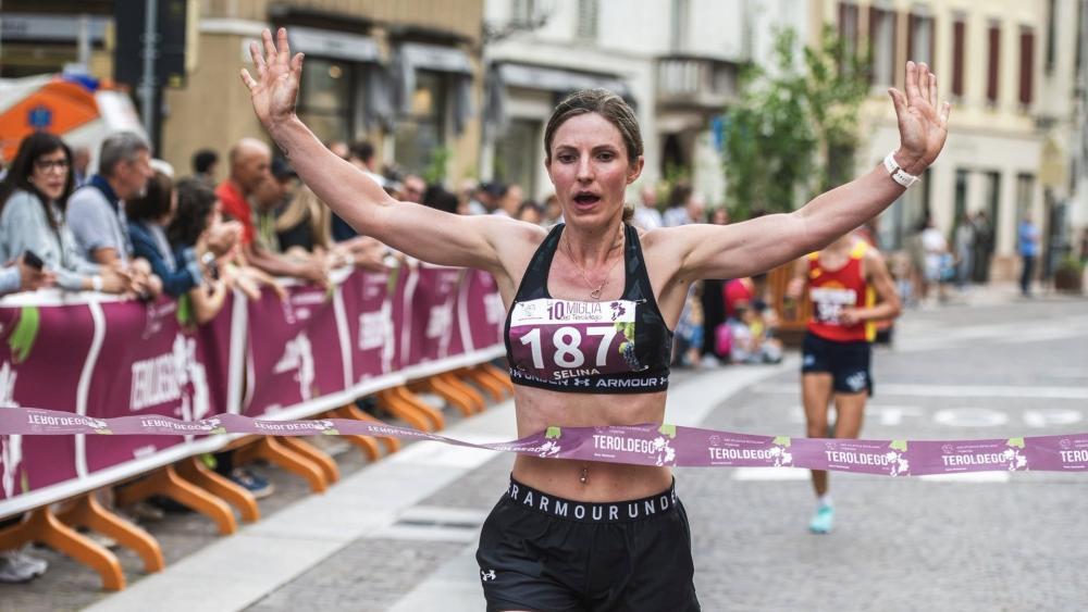 Selina Christandl gewann den Teroldego-Lauf im vergangenen Jahr. © GianPrisma