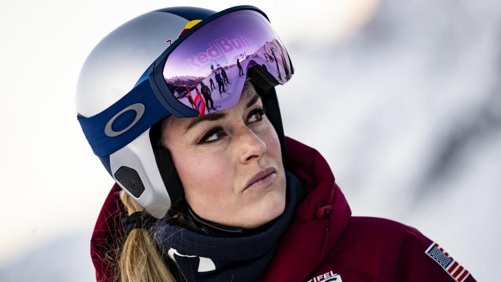 Ski-Superstar Lindsey Vonn. © ANSA / JEAN-CHRISTOPHE BOTT
