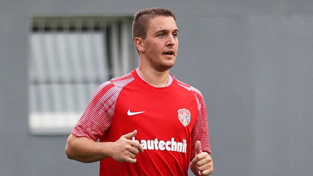 Thomas Albenberger, Stürmer von Terlan. © Andrea Giacomelli